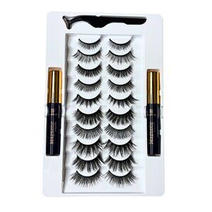 Brand New Sealed In Box •.Magnetic Eyelashes Kit • Arishine